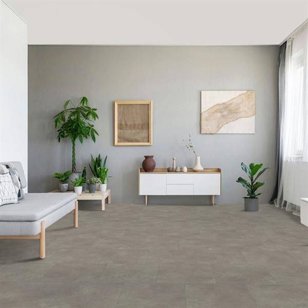 Parador Vinyl Trendtime 5 Stein Trafalgar hellgrau quadratische Fliese 
