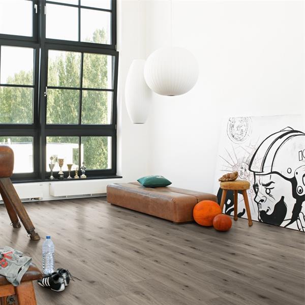Parador Vinyl Trendtime 8 Eiche Imperial lichtgrau Großdiele 