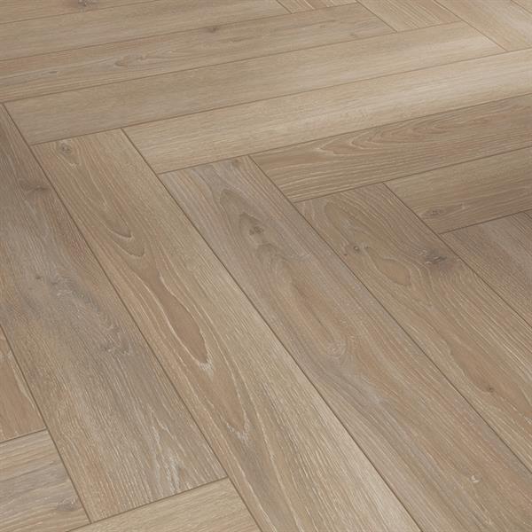 Parador Laminat Trendtime 3 Eiche Skyline perlgrau Fischgrät 