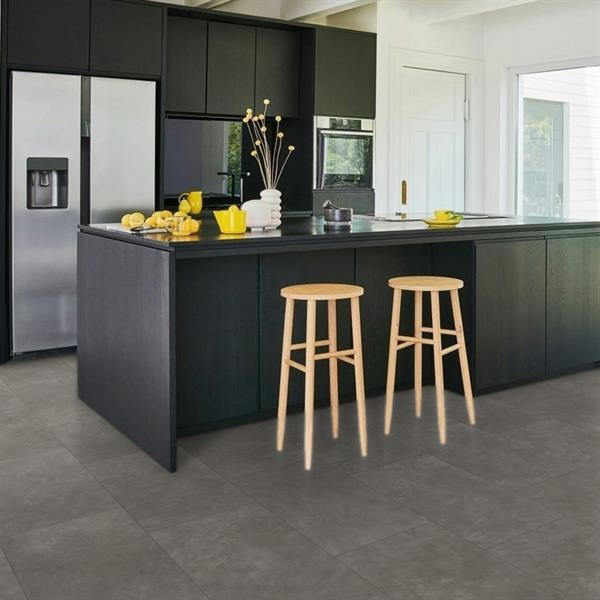 Parador Laminat Trendtime 5 Großfliese Beton dunkelgrau Steinstruktur