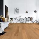 Parkett Euro Landhausdiele Eiche leicht astig gebürstet geölt Thede & Witte 